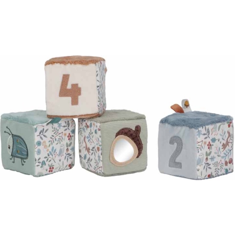 Blokkenset Little Dutch zacht Forest Friends