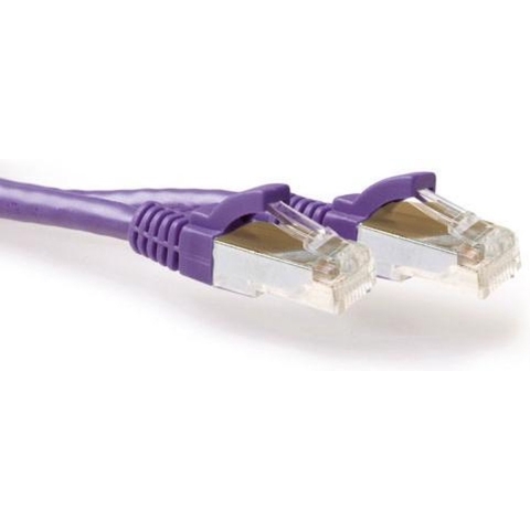 ACT CAT6A SFTP 10m paars