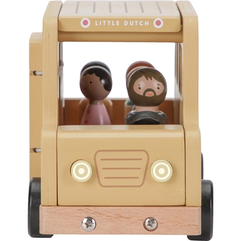 Schoolbus Met Poppetjes Little Dutch