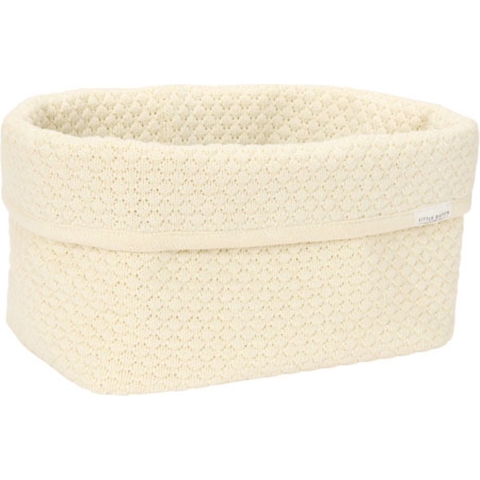 Mand Groot Little Dutch Pure Soft White Gebreid