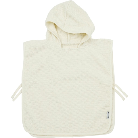 Badponcho Meyco Popcorn 1-3 jaar Natural