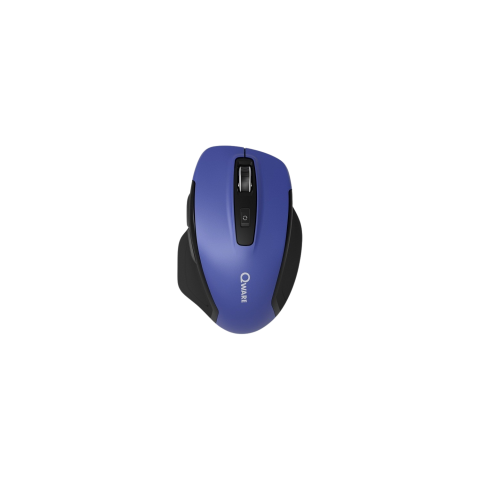 Qware Glasgow Draadloze Muis - Blauw