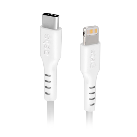 Sbs Mobile Usb-c Naar Lightning 1m Kabel 1 M Wit