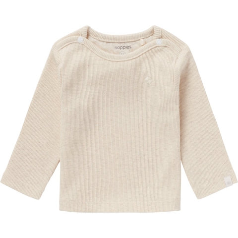 Shirt Noppies NOOS Tee Rib Natal Oatmeal