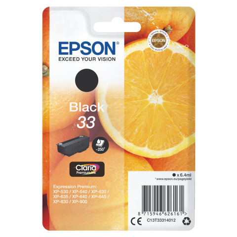 Epson T3331 Ink Black Bls