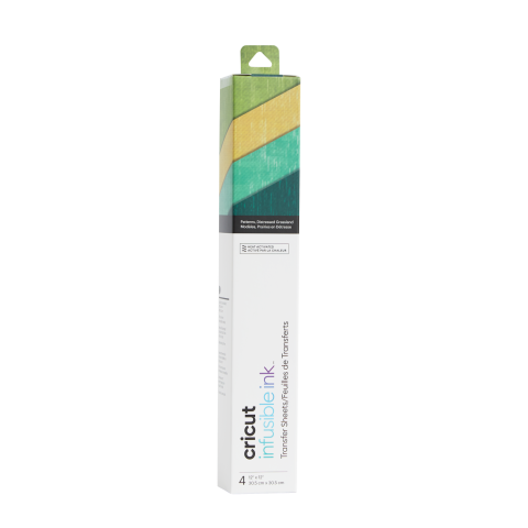 Cricut Infuusbare Inkt Transfervellen - Groen & Geel (4 Vellen)