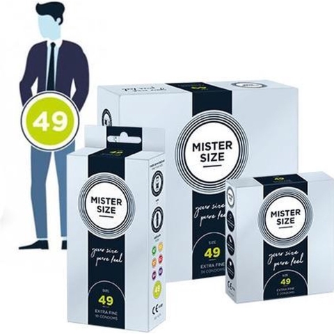 MISTER SIZE S condooms maat 49