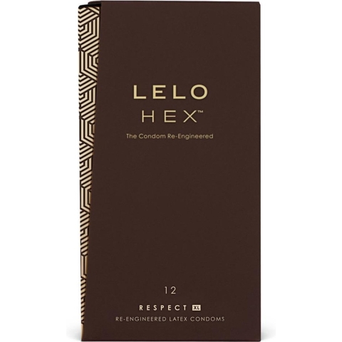 LELO HEX Respect XL Condooms 12 stuks