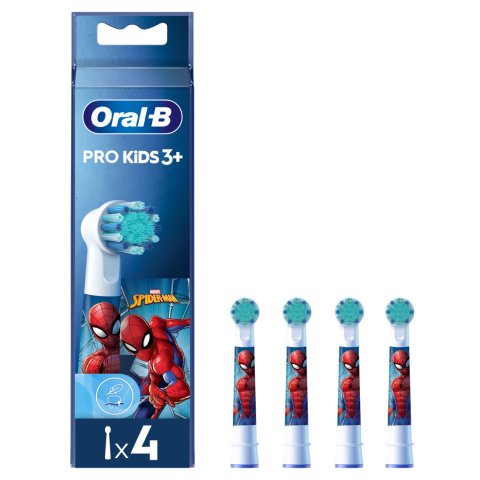 Oral-b Kids Spider-man (eb10) Opzetborstels Wit