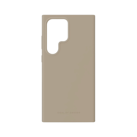Ideal Of Sweden Siliconen Case Voor Samsung Galaxy S24 Ultra Beige