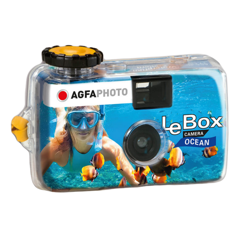 Agfa Lebox Ocean-wegwerpcamera 27 Foto's (waterproof)