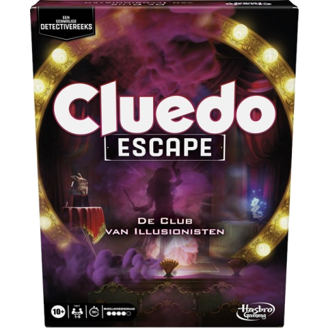 Hasbro Cluedo - Escape: The Illusionist Club (nl) Bordspel