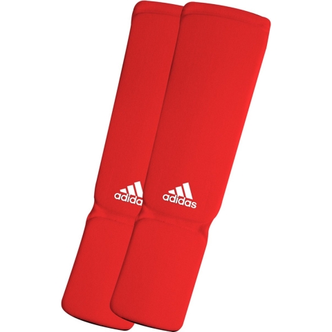 Adidas Elastische Scheenbeschermers - Rood - XL