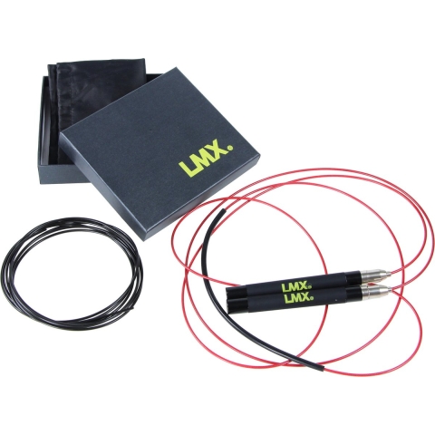 Lifemaxx LMX Speed Rope Pro - Zwart/Rood