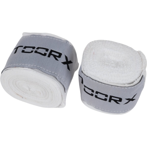 Toorx Fitness Boksbandage Elastisch - Handwraps - Wit