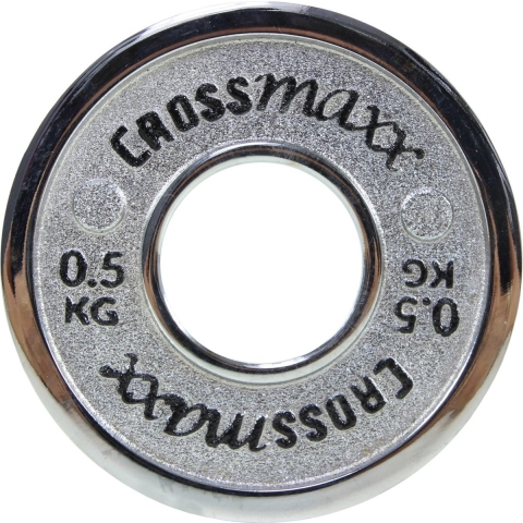 Lifemaxx Crossmaxx Gekalibreerde Halterschijven - 50 mm - 0,5 kg