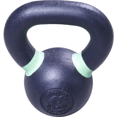 Lifemaxx Crossmaxx Kettlebell - Gietijzer met Poedercoating - 4 kg