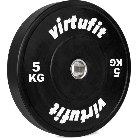 VirtuFit Bumper Plate - Olympische Halterschijf van Rubber - 50 mm - 5 kg