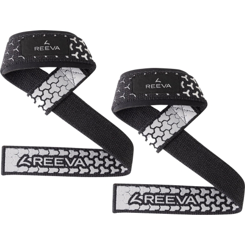 Reeva Lifting Straps Ultra Grip - Zilver