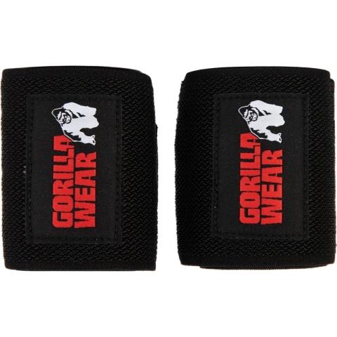 Gorilla Wear Ankle Wraps - Zwart