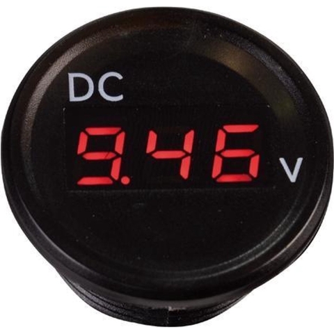 Talamex Digitale Voltmeter met draadaansluiting