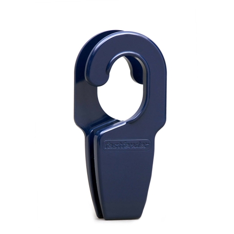 Fastfender 32 mm blauw fenderhaak totø 32 mm railing en 6 tot 12 mm lijn (2 stuks)