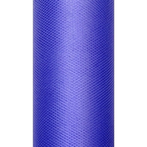 Glitter tule stof - 5x - paars - 15 x 900 cm - hobbyartikelen/knutselspullen -