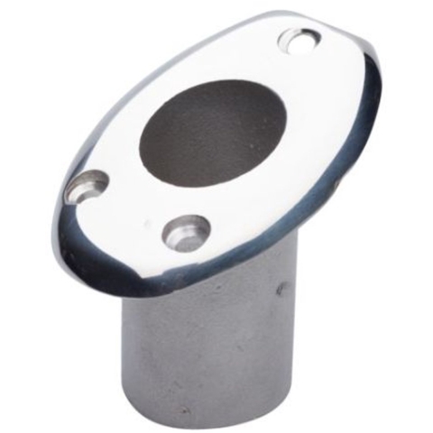Talamex Vlaggenstokhouderø 25mm Snap-Lack Flush RVS