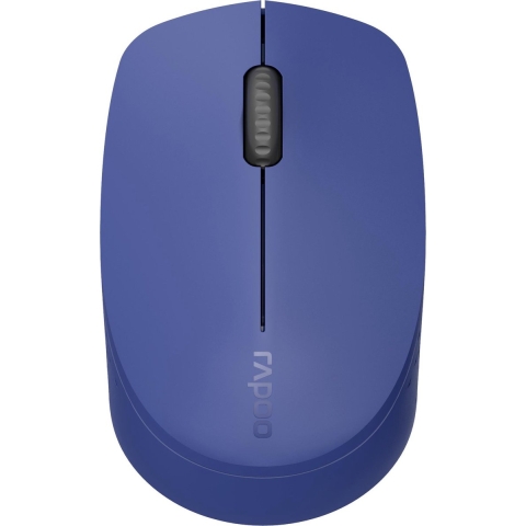 Rapoo M100 Silent Stille Multimodus Draadloze Optische Muis Blauw