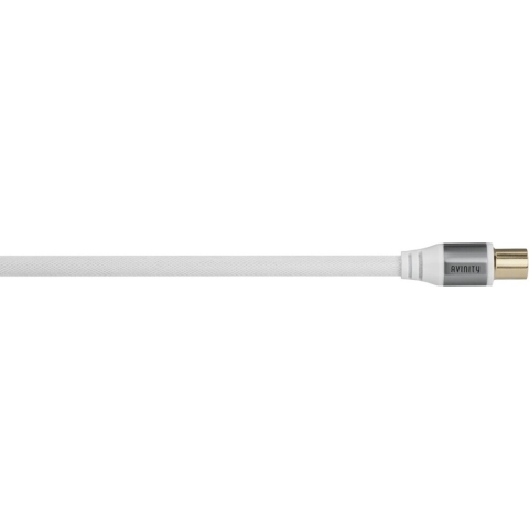 Avinity Antennekabel Coax-stekker - Coax-koppeling Stof Verg. 110dB 1,5 M