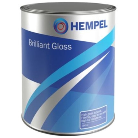 Hempel Brilliant Gloss hoogglans aflak 750 ml, 34161 cobalt blue