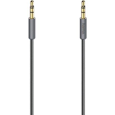 Hama Audiokabel Elite 3,5-mm-jack-st. - St. Metaal Verguld 0,75 M