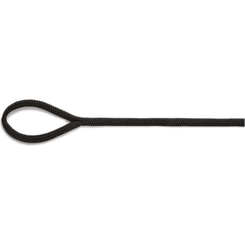 U-Rope Fenderlijn Deluxe 12 mm x 2.5 m met 10 cm oogsplits zwart (2 stuks)