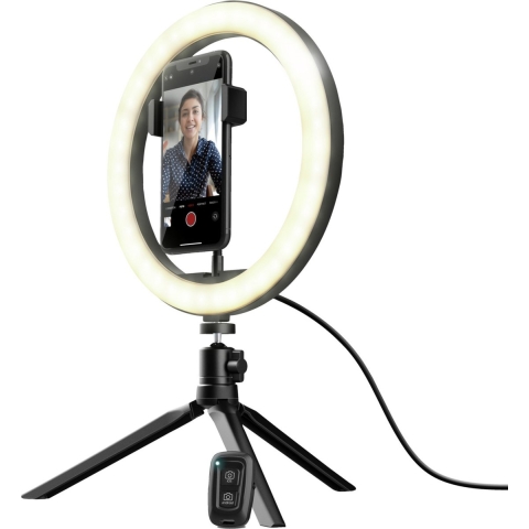 Trust Maku Vloggingkit ringlamp