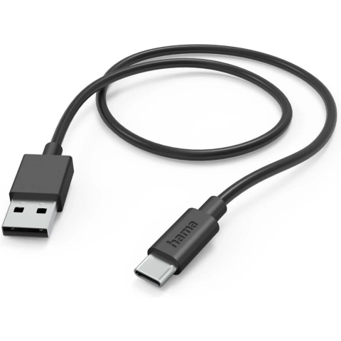 Hama Oplaadkabel USB-A - USB-C 1 M Zwart