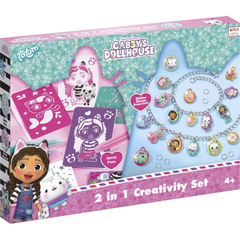 Gabby's Dollhouse 2in1 Creatieve Set
