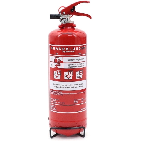 Poederblusser 2 kilo - Poederblusser 2 kg