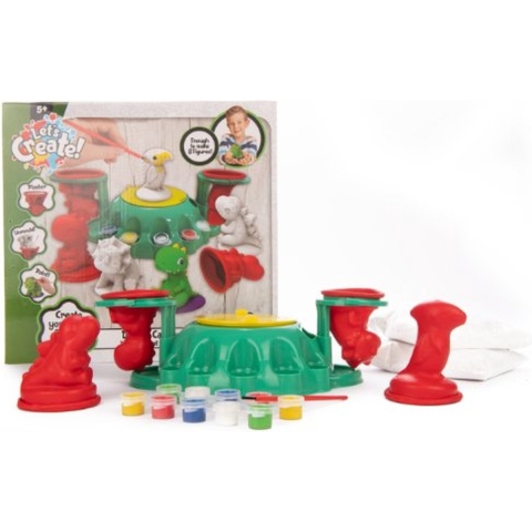 Let's Create! Gips Dino's Maken