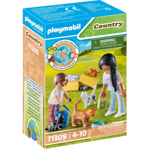 Playmobil 71309 Country Kattenfamilie