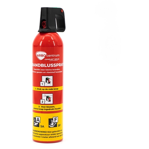Sprayblusser 0,75 Liter PFAS-/Fluorvrij - Sprayblusser 0,75 Liter - incl. wandhouder
