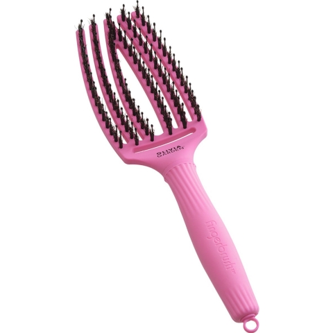 Olivia Garden Fingerbrush Boar&Nylon Think Pink 2024 Bubble Pink