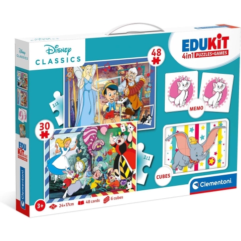 Clementoni Edukit 4in1 Disney Classics