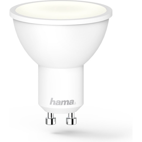 Hama Wifi-ledlamp GU10 5,5W Zonder Hub Voor Spraak-/app-bediening Wit
