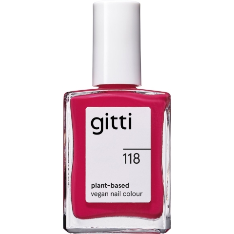 Gitti Nagellak No. 118 - Raspberry Red