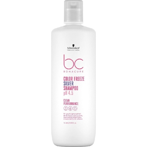 Schwarzkopf Professional BC Color Freeze Silver Shampoo 1000ml