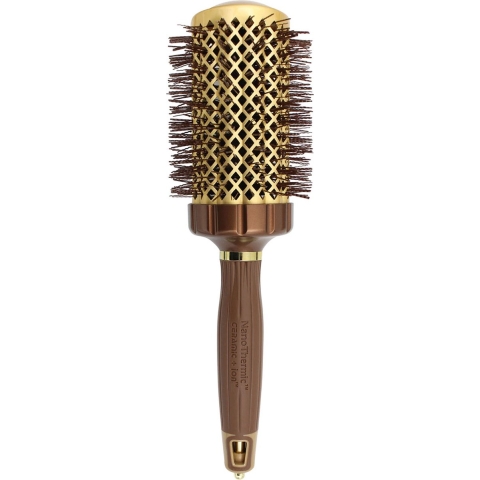 Olivia Garden Blowout Shine Wavy Bristles Gold&Brown 65
