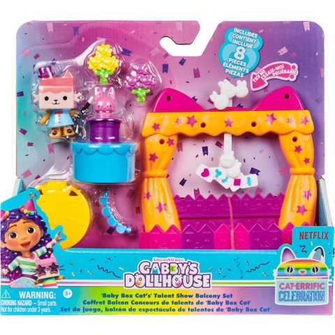 Gabby's Dollhouse Balkon Baby Kitty Speelset