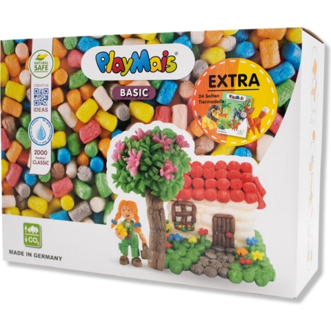 PlayMais Set met Voorbeeldenboekje 2000 Stuks