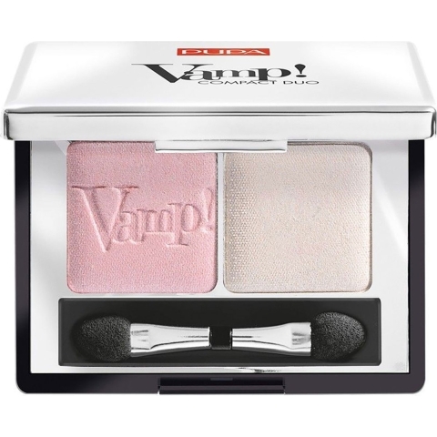 PUPA Milano Vamp! Compact Duo Eyeshadow 001 - Rose Perlage