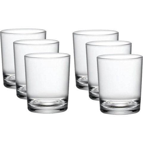 Shotglazen/borrelglazen - 30x - transparant - 50 ml - glas - Caravelle -